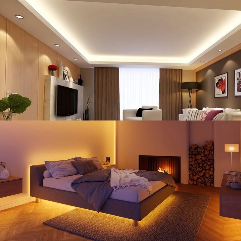 LED Dây Akimi CoveFlex C10 – Giải Pháp Hắt Trần Hoàn Hảo Cho Nhà Đẹp – Thi Công Nhanh – Giá Hợp Lý